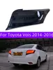 Car Tuning Taillights Assembly for Toyota Vois 20 14-20 16 Yaris Sedan LED Tail Lamp LED DRL Brake Signal Reverse Taillights