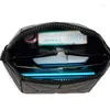 Cosmetic Bags 2023 Fashion Lingge Compact Luminous Women's Make-up Bag Geometric Carry Reflective Girl