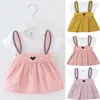 Mädchen Kleider Baby Sommerkleidung Born Infant Kleid Kleidung A-Linie Mini Prinzessin Ohr Cartoon 3M-3T