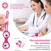 Uova/Proiettili 10 velocità Smart Kegel Palline vibranti Set di vibrazione a distanza Giocattolo del sesso Donne che stringe il kit di esercizi per il pavimento pelvico Ben Wa Muscle Trainer 230227