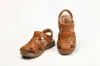 Sandalen 2021 Nieuwe kinderen kinderen jongens echte lederen sandalen voor tieners jongens baby zomer witte sandalen schoenen 1 3 5 7 9 11 13 jaar z0225