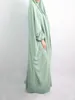 Etnische kleding Eid Hooded Moslimvrouwen hijab Jilbab Abaya Long Khimar Volledige omslag Ramadan jurk Abayas Islamitische kleding Niqab 230227