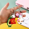 Korean version creative cute personality key pendant cartoon key chain bag accessories men and women car key ring
