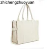 Designer-Einkaufstasche für Damen, große Kapazität, modische Canvas-Handtasche, einfarbig, hochwertiger Stoff, Damentasche