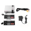 Classic Retro Video Game Console Mini TV AV Output Handheld 4bit retro gamingspeler ingebouwde 620 cadeau-games met handgrepen met retailbox Packing voor NES-kinderen volwassen