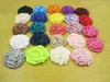 CD42 matt cotton rose bud children's corsage flower DIY headband accessories 24 colors