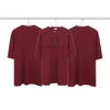 T-shirts Plus pour hommes Polos Col rond brodé et imprimé vêtements d'été de style polaire avec street pur coton 223r