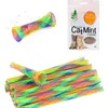 Cat Toys Funny Toy Spring Teething Colorful Interactive Fun Jumping Flexible Spiral Chewing