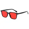 Sunglasses rectangle rivet Tony Stark Sunglasses women men 2022 brand designer fashion aesthetic Glasses vintage oculos de sol masculino R230222