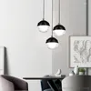 Pendant Lamps Nordic Glass Light Bar Cafe Living Room Bedroom El Modern Lamp Kitchen Hanging Lights Indoor Fixtures