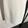 활주로 드레스 디자이너 섹시한 여성 드레스 편지 패턴이있는 니트 셔츠 소녀 밀라노 탱크 탑 a 라인 Bodycon 민소매 하이 엔드 풀오버 조끼 티셔츠 9XKK