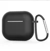 Silicone Case Headset Accessories Earphones For Airpods Case Airpods 3 Wireless Bluetooth For Apple Airpods 3 Case Cover Earphone Case For Air Pods 3 With Buckle
