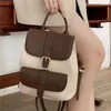 Bolsas escolares mochila feminina mochila pequena de couro genuíno suave ao ar livre