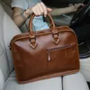 Briefcases Fashion Trend Men HandBags Briefcase Business Crossbody Laptop Large Capacity Satchel Single Shoulder 230227