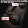 Seat Cushions Memory Foam Car Headrest Pillow Neck Lumbar Support Cotton Breathable Auto Rest Cushion