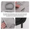 Storage Bags Black Carry Bag Collection Accessories Strap Holder Universal Travel Durable Waterproof Watch Band Case Protective