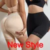 Damesjaberse dames kont lifter shapewear taille buikbesturing body ondergoed ondergoed shaper pad slipje nep billen lingerie dij slanker 230227