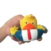 New Water Toy Noise Maker Shower Duck Child Bath Float Toy Cartoon Trump Duck Bath Shower Water Floating US President Rubber Duck Baby Toy