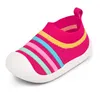 Eerste Walkers Spring Girls Boys Peuter schoenen comfortabele baby casual gaas schoenen niet-slip breien zachte bodem baby first walkers schoenen 230227