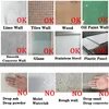 Adesivos de parede VIP 3D Drop Imitação Brick Painéis de decoração de auto -adesivo à prova d'água para sala de estar 230227