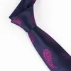 Boogbladen cashewnoot noot bloemen zakelijk professionele stropdas voor mannen
