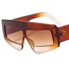 Новые солнцезащитные очки унисекс сиамские линзы солнечные очки анти-UV Spectacles Ветропроницаемые очки Негабаритные рамы Ocklasses Декоративные