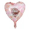 18inch Spanish Happy Mother's Day Balloon Helium Globos Te Quiero Super Mom Foil Balloons Birthday Party Decoration Baloes Gift