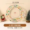 Bowls Christmas Themed Tableware Household Salad Noodle Bowl Fruit For Multicooker Cute Transparent Kitchen