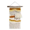 Tapestries Hand-woven Colour Tapestry Macrame Wall Hanging Art Woven Bohemian Crafts Decoration Gorgeous For Home Bedroom