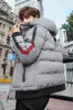 Veste d'hiver en duvet pour homme, vêtement en coton, court, pour jeunes, Version coréenne de la tendance, Parka rembourrée, 2023