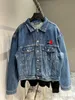 Giacche da uomo designer cowboy hole Paris band giacca in denim da uomo e da donna LDJ7 0K1W