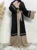 Vêtements ethniques musulman Abaya robe dubaï africain pour les femmes mode modeste ouvert Kimono es grande taille islamique 230227