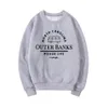 Damen Hoodies Sweatshirts Outer Banks North Carolina Sweatshirt Pogue Life Paradise on Earth Hoodie OBX Crewneck Damen Top 230227