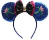 Akcesoria do włosów uszy myszy Pałąk cekiny łuki Baraktor for Women Festival Hairband Girls Partyhair