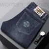 Jeans de jeans masculino Jeans masculinos Casual Slim Fit Elastic Cotton Borderys Brand AYPL