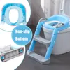 Koltuk Kapaklar Katlanır Bebek Lazımlık Koltuk Urinal Backrest Eğitim Sandalye Bebek Çocuklar İçin Step Dışkı Merdiveni Erkek Kızlar Güvenli Tuvalet Potties 230227