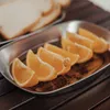 Dekoratif tabaklar Avrupa retro teneke plaka açık kamp meyve plakası taşınabilir piknik piknik barbekü tabağı yemek seti z0227