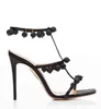 Women summer sandal high heels brand cha beaded T-Strap Sandals open toe sexy thin heel Bridal Wedding Party Lady High-Heels box 35-44