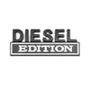 Party Decoration 1PC Diesel Edition Car Sticker f￶r Auto Truck 3D Badge Emblem Decal Auto Accessories 8x3.2cm grossist