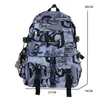 Zaino Uomo 2023 Student Bookbag Graffiti Travel Mochila Schoolbag For Girls Zaino per laptop High School Zaino ad alta capacità