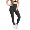 Pantalon actif femmes taille haute Fitness Leggings solide grande taille sport Yoga femme élastique respirant entraînement course collants