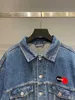 Giacche da uomo designer cowboy hole Paris band giacca in denim da uomo e da donna LDJ7 0K1W