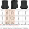 Dames Shapers 9-stalen-bone onderborst latex sport gordel taille trainer korsets zandloper body shaper lange torso cincher gewichtsverlies 230227