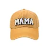 Mama casquette de baseball femme parent-enfant mini alphabet casquette de baseball pour enfants fête des mères casquettes B25