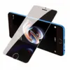 Protetor de tela de peeping de vidro temperado com privacidade para iPhone 14 13 12 mini 11 Pro Max X Xr XS Max 8 7 6s Plus com pacote de varejo