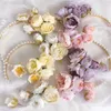 Cabeças de cabeceira Coroa Crown Flower Garland Mening Dressing Clothing Acessórios