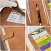 Doketki Mężczyźni Portfolio iPad Case na 97 -calową profesjonalną teczkę biznesową Padfolio Travel Traveling z bezpiecznym zapinanym na zamek Clre 230227