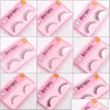 False Eyelashes X9 Hand Made 3D Lashes Natural Thick Fake Eye Makeup Extensions Individual Drop Delivery Health Beauty Eyes Dhwyg