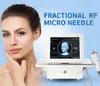 Microneedling RF شد الجلد آلة تجميل إبرة مجهرية ترددات الراديو تجديد الجلد علاج حب الشباب جهاز صالون تجميل