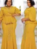 Ethnische Kleidung 2 Stück Set Afrika Kleidung Dashiki afrikanische Röcke und Top für Frauen Ankara Hochzeitskleid Outfits Plus Size Lady Party Kleid 230227